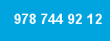 978 744 92 12 978 744 92 12